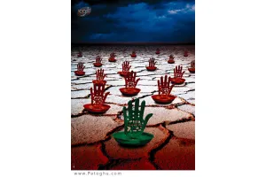 شب هفتم محرم با مداحی حاج محمود کریمی - محرم 91