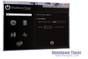 خاموش کردن سیستم بصورت اتوماتیک با نرم افزار -  Shutdown Timer 3.3.4