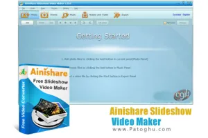 طراحی آسان اسلایدشو های سه بعدی از تصاویر با نرم افزار Ainishare Slideshow Video Maker 1.0.0