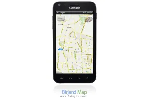 دانلود نقشه بیرجند برای موبایل Birjand Map