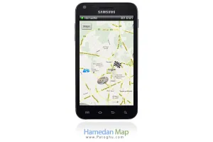 دانلود نقشه موبایل همدان - Hamedan Map
