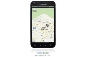 دانلود نقشه ایلام برای موبایل - Ilam Map
