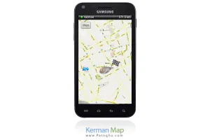 دانلود نقشه کرمان برای موبایل - Kerman Map