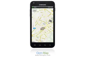 دانلود نقشه قم برای موبایل Qom Map