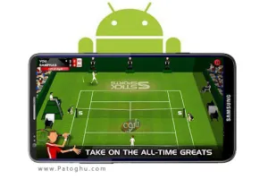 دانلود بازی جذاب تنیس Stick Tennis 2.19 - آندروید
