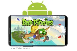 دانلود بازی بد پیگز خوک های بد برای اندروید Bad Piggies HD 2.4.3348