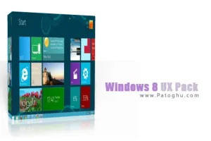 تبدیل ظاهر ویندوز 7 به ویندوز 8 با نرم افزار Windows 8 UX Pack ver3.0