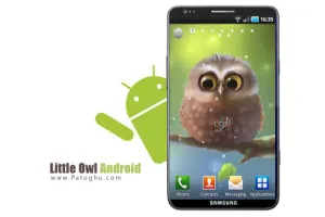 دانلود والپیپر انیمیشنی و بسیار زیبای آندروید - Little Owl v1.0.1