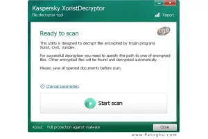 دانلود آنتی ویروس Kaspersky XoristDecryptor 2.3.21.0 portable