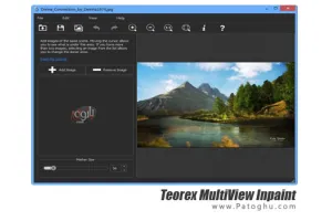 دانلود نرم افزار حذف اجسام ناخواسته در عکس Teorex MultiView Inpaint 1.0.0