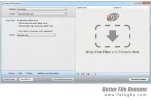 دانلود نرم افزار تغییر نام دسته جمعی فایل ها Better File Rename 6.29