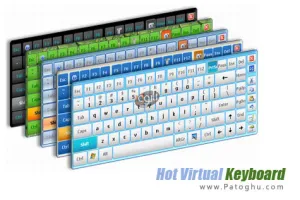 دانلود نرم افزار کیبورد مجازی برای ویندوز Hot Virtual Keyboard 8.5