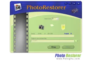 دانلود نرم افزار بازیابی عکس از دوربین های عکاسی و حافظه های فلش PhotoRestorer 2.3