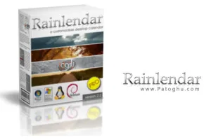 دانلود نرم افزار تقویم قدرتمند برای کامپیوتر Rainlendar Pro 2.2.1.3