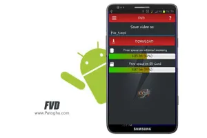 نرم افزار دانلود فیلم از سایت های مختلف برای اندروید FVD Ad-Free v4.0.8