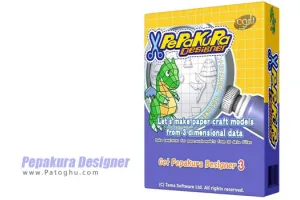 دانلود نرم افزار ساخت تصاویر سه بعدی کارتونی Pepakura Designer 6.1.3