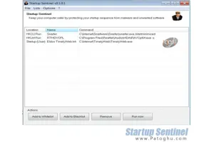 دانلود نرم افزار مدیریت استارت آپ و افزایش سرعت لود ویندوز Startup Sentinel v1.8.7.26
