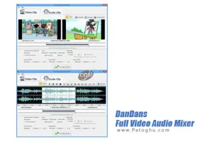 دانلود نرم افزار میکس حرفه ای صدا و ویدیو DanDans Full Video Audio Mixer 4.5
