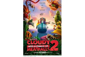 دانلود انیمیشن Cloudy with a Chance of Meatballs 2 2013 دوبله فارسی - دانلود انیمیشن ابری با احتمال بارش کوفته قلقلی ۲