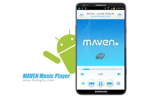 موزیک پلیر حرفه ای و قدرتمند اندروید MAVEN Music Player Pro v2.46.36