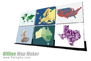 ذخیره آفلاین نقشه های گوگل ، یاهو و بینگ | دانلود AllMapSoft Offline Map Maker 8.349