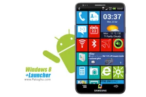 دانلود لانچر ویندوز 8 برای آندروید - Windows 8 +Launcher 1.5.1