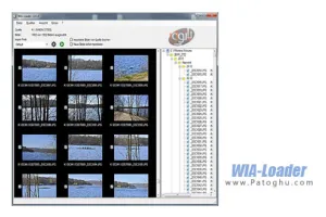 انتقال دسته ای و سریع تصاویر از دوربین و فلش به کامپیوتر WIA-Loader 1.8.6.8