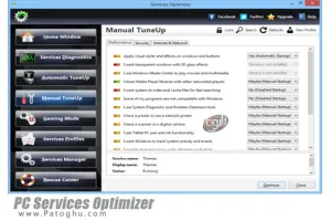 بهینه سازی سریع ویندوز PC Services Optimizer Free v2.2.385 Final