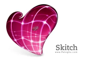 قرار دادن کپی رایت روی تصاویر Skitch 2.3.2.176