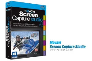 نرم افزار فیلمبرداری از صفحه نمایش Movavi Screen Capture Studio v10.1