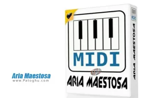 ایجاد و ویرایش فایل های صوتی MIDI با Aria Maestosa 1.4.10