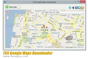 دانلود نقشه های گوگل FSS Google Maps Downloader 1.0.5.6