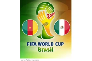 دانلود گل های بازی مکزیک و کامرون در جام جهانی 2014 برزیل Mexico vs Camerun