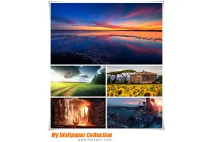 مجموعه 100 پس زمینه با کیفیت و متنوع برای دسکتاپ My Wallpaper Collection