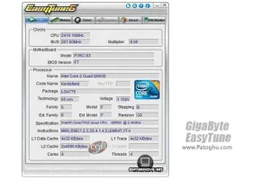 دانلود نرم افزار اورکلاک حرفه ای GigaByte EasyTune B13.1211.1 Final