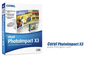 دانویرایش حرفه ای تصاویر Corel Ulead PhotoImpact X3 13.1.00.00 + Content Pack