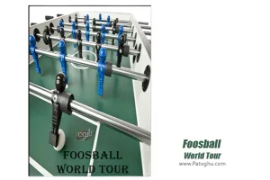دانلود بازی کم حجم تور جهانی فوتبال دستی برای کامپیوتر Foosball World Tour