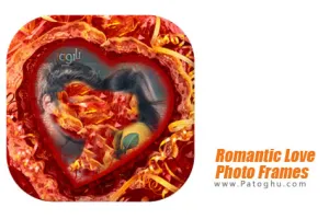 افزودن قاب عکس و فرم های رمانتیک به تصاویر در اندروید Romantic Love Photo Frames 2.0.10