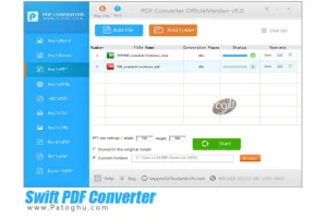 مبدل فایل های Pdf با Swift PDF Converter 5.0