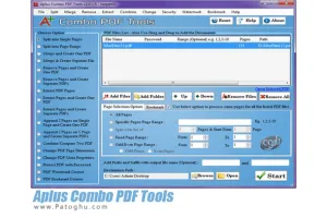 ویرایش و مدیریت اسناد پی دی اف Aplus Combo PDF Tools 2.0.1.5