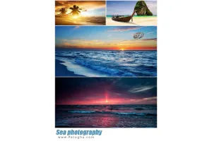 مجموعه تصاویر با کیفیت از دریا و ساحل برای پس زمینه دسکتاپ Sea photography
