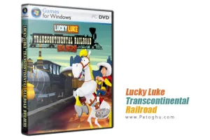 دانلود بازی کم حجم لوک خوش شانس برای کامپیوتر Lucky Luk Transcontinental Railroad Builders