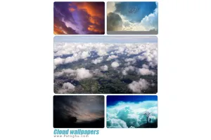 مجموعه عکس های پس زمینه زیبا از ابرها برای دسکتاپ Cloud wallpapers