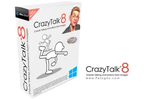 نرم افزار طراحی شخصیت های انیمیشنی سخنگو Reallusion CrazyTalk Pipeline 8.13.3615.3 + Resource Pack