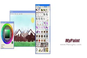 نرم افزار نقاشی و طراحی مای پینت MyPaint 2.0.1