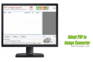 دانلود نرم افزار Adept PDF to Image Converter 4.00 تبدیل پی دی اف به عکس