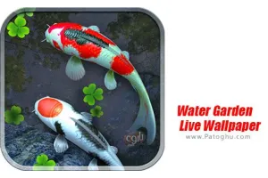 دانلود والپیپر زنده باغچه و حوض آبی برای اندروید Water Garden Live Wallpaper v2.01