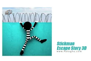 بازی اکشن داستان فرار استیکمن از زندان برای اندروید Stickman Escape Story 3D 2.9