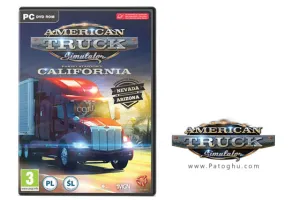 دانلود بازی شبیه ساز رانندگی با کامیون آمریکایی - آریزونا برای کامپیوتر American Truck Simulator - Arizona