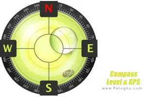 دانلود نرم افزار Compass Level & GPS v2.4.20 قطب نما و جی پی اس هوشمند برای اندروید